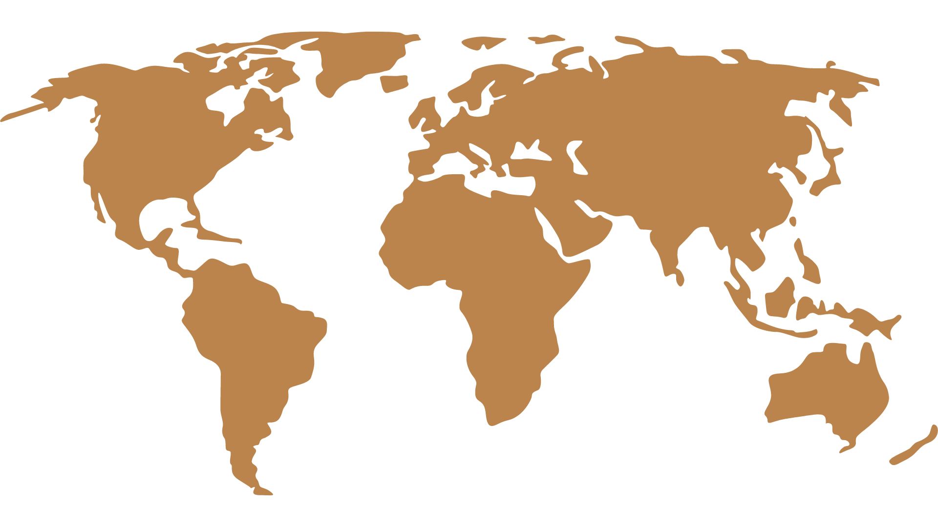 World map of Seva locations