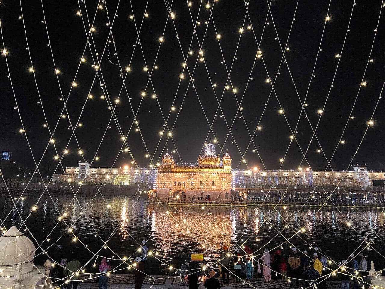 Sri Darbar Sahib (Golden Temple) during Gurpurab celebrations