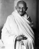 Photo: Elliott & Fry · Public domain Mahatma Gandhi